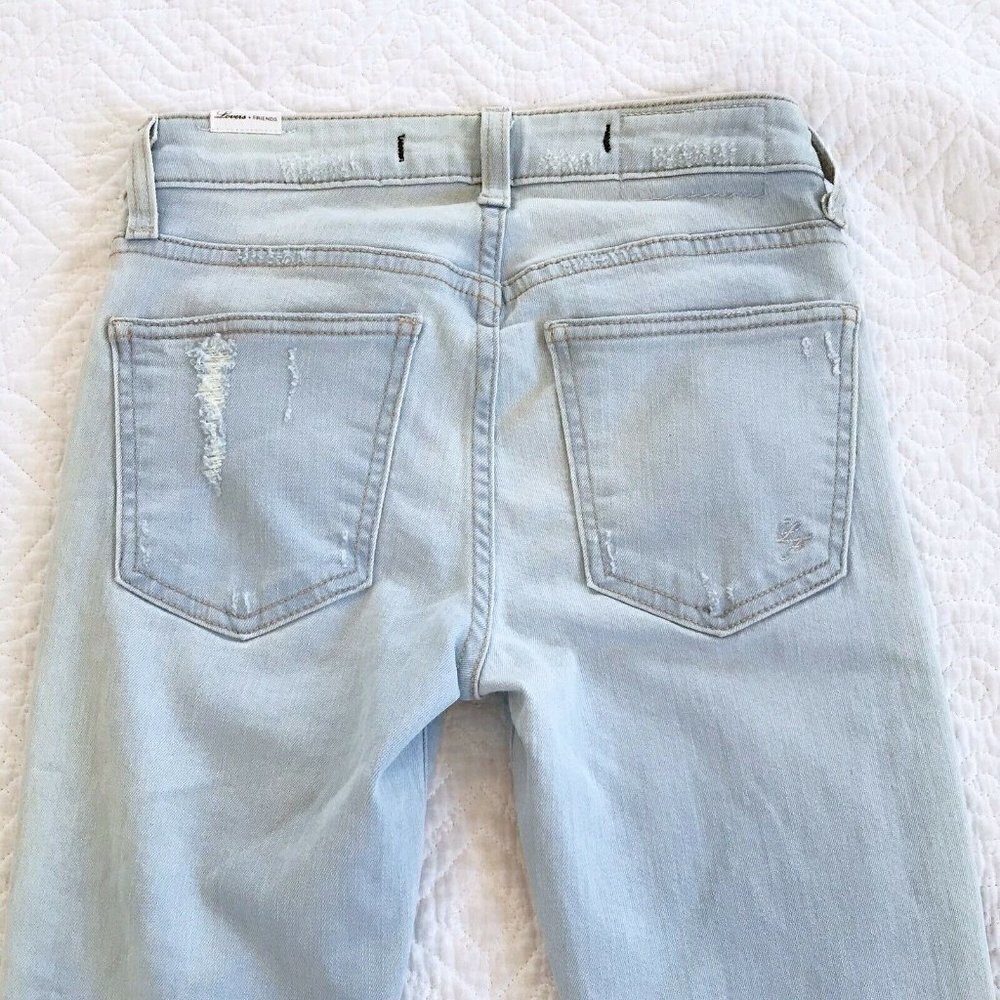 LOVERS + FRIENDS Ricky Solana Distressed Jeans NWT - Picture 10 of 11